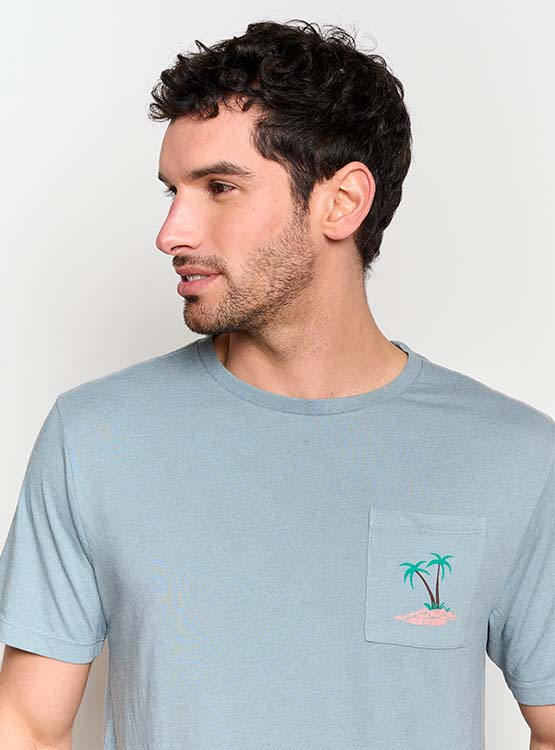 POLERA MANGA CORTA HOMBRE MARQUIS NAVIDI - 3