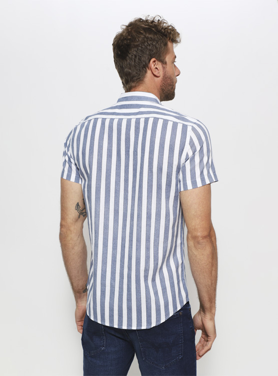 CAMISA MARQUIS MANGA CORTA CUELLO CAMISERO - 2