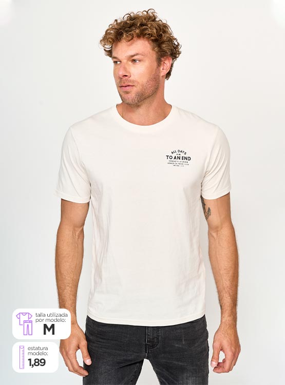 POLERA MARQUIS MANGA CORTA LAVADA