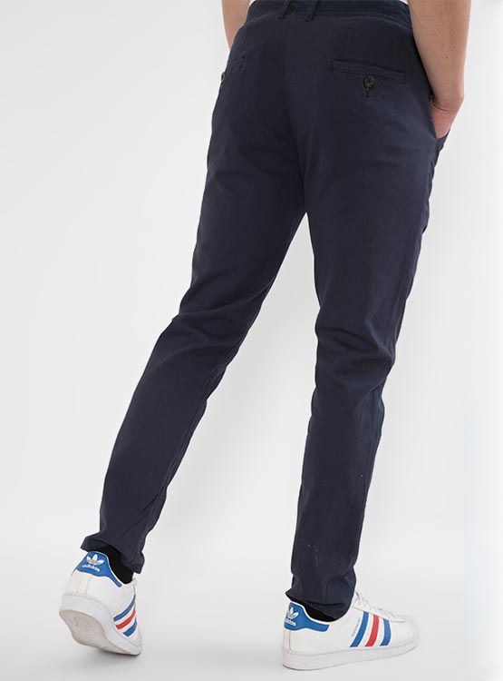 PANTALÓN SLIM HOMBRE INDEX LISO - 2