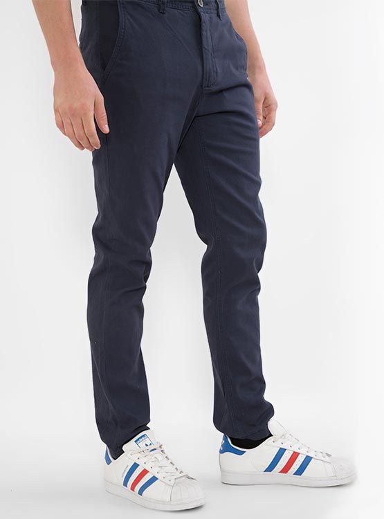PANTALÓN SLIM HOMBRE INDEX LISO - 1