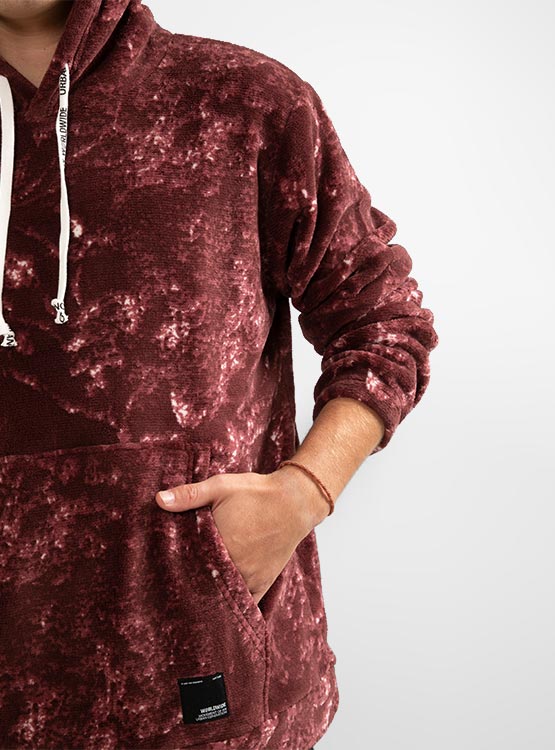 POLERÓN PELUDO CON CAPUCHA INDEX - 4