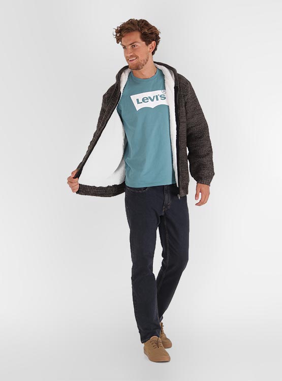 SWEATER FULL ZIPPER CON CHIPORRO INDEX