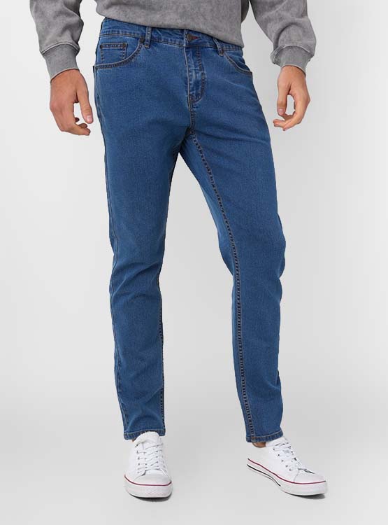 JEANS HOMBRE INDEX LISO BASICO SLIM - 2