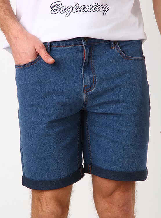 BERMUDA ALGODÓN HOMBRE INDEX DENIM - 4