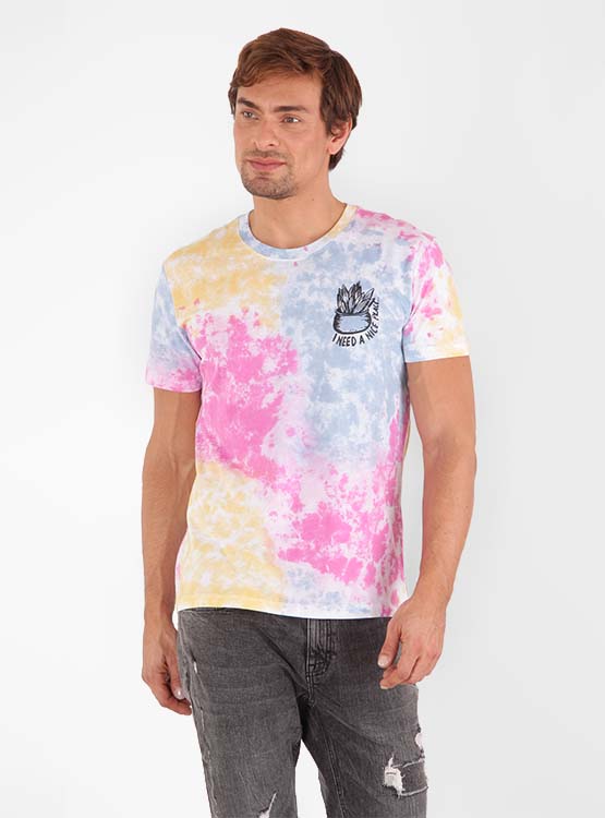 POLERA MANGA CORTA TIE DYE INDEX - 2