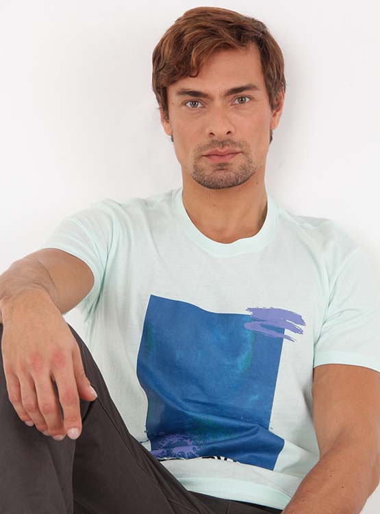 POLERA MANGA CORTA ESTAMPADA INDEX - 4