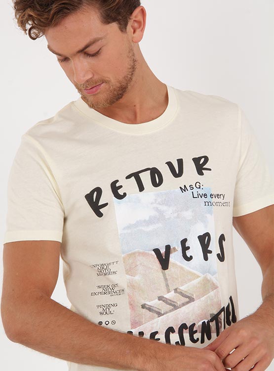 POLERA MANGA CORTA ESTAMPADA INDEX - 4