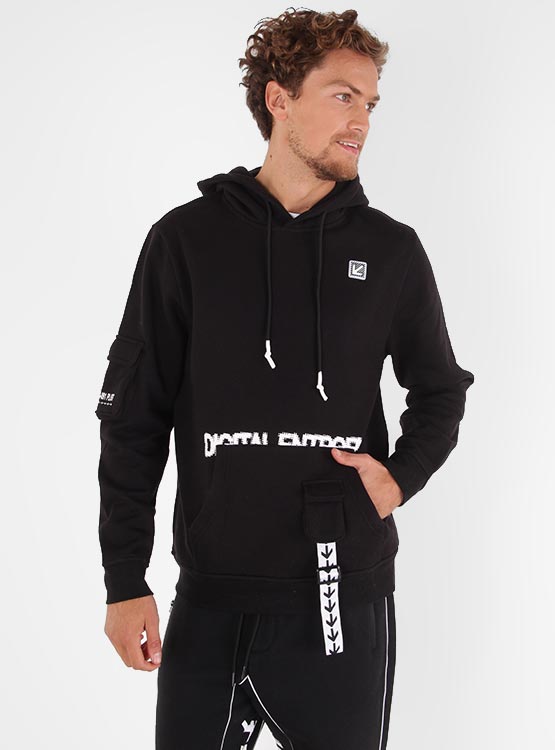 POLERON GORRO HOODIE BLOQUE INDEX - 2