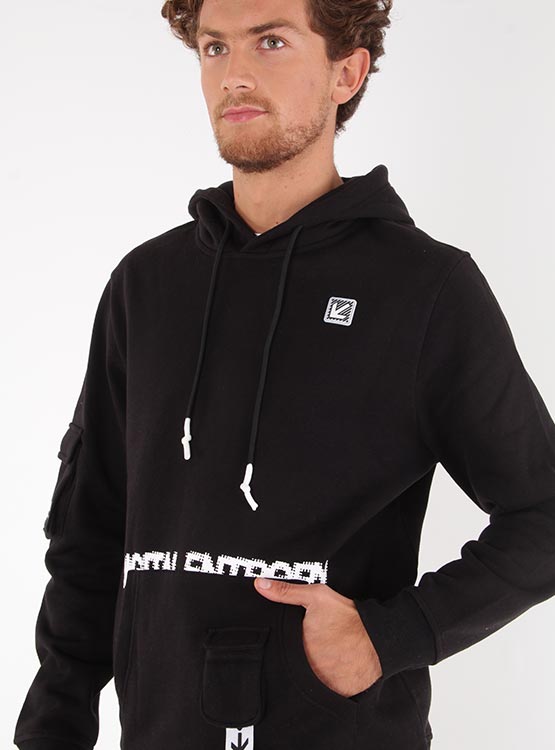 POLERON GORRO HOODIE BLOQUE INDEX - 4