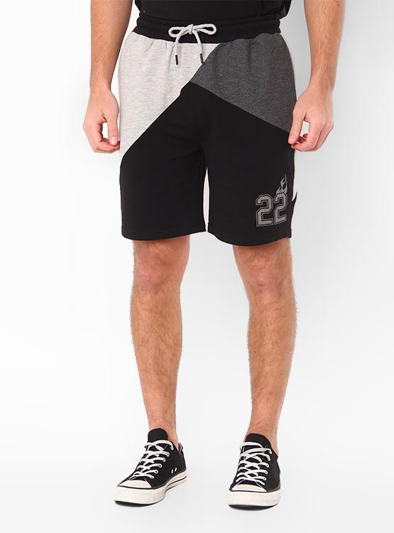 Indicode Short En Jean Indelmare Homme Noir
