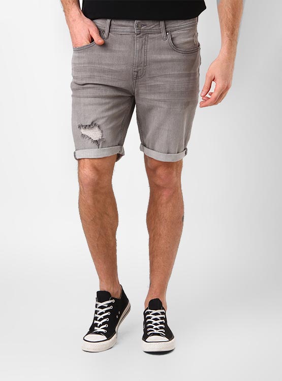 BERMUDA DENIM JEANS ROTURA INDEX - 2