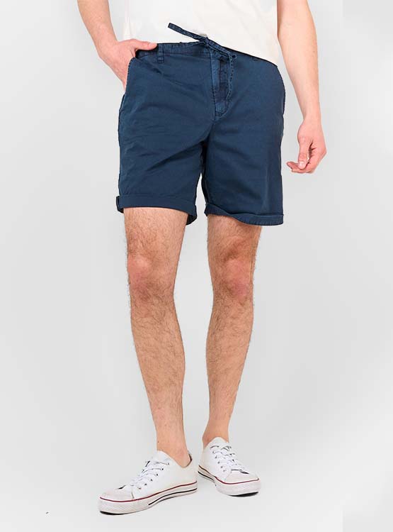 BERMUDA ALGODÓN HOMBRE INDEX TWILL PRETINA ELASTICADA - 2