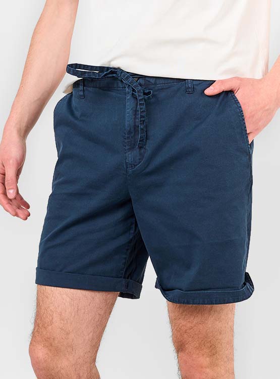 BERMUDA ALGODÓN HOMBRE INDEX TWILL PRETINA ELASTICADA - 4