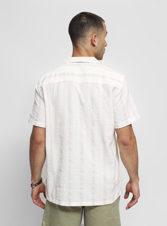 CAMISA INDEX TEJIDA CON RAYAS - 2