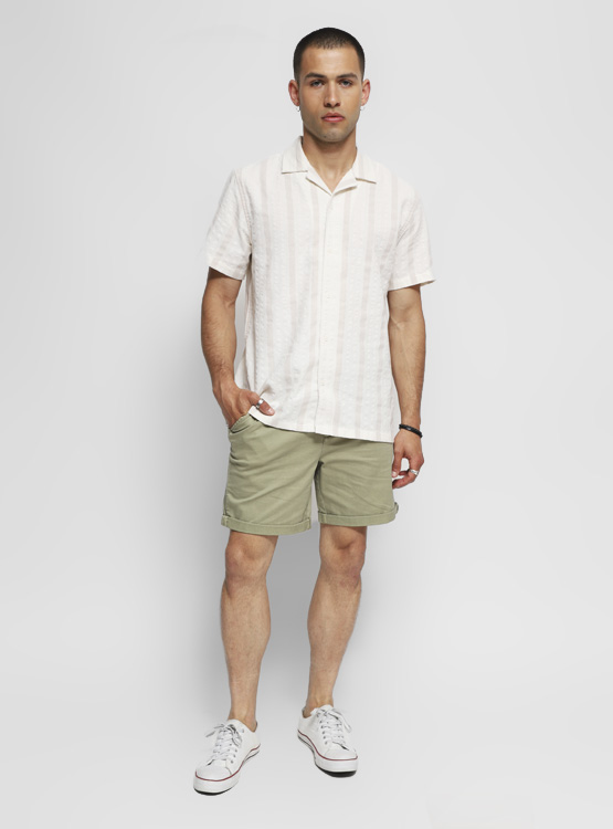CAMISA INDEX TEJIDA CON RAYAS - 4