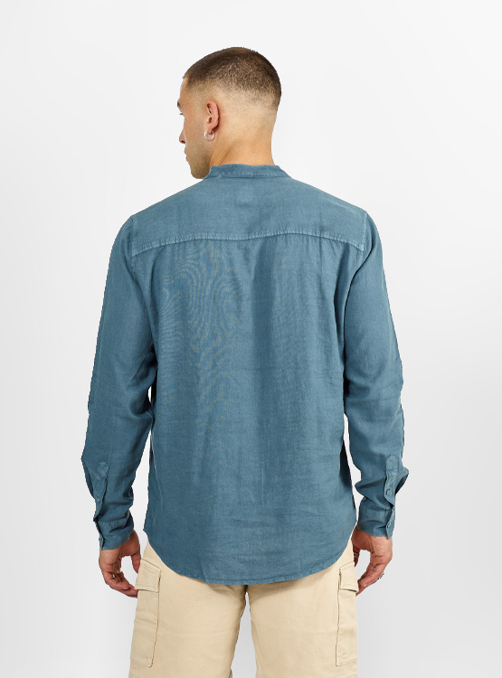 CAMISA INDEX CUELLO MAO LINO - 2