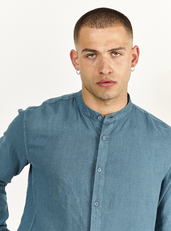 CAMISA INDEX CUELLO MAO LINO - 3