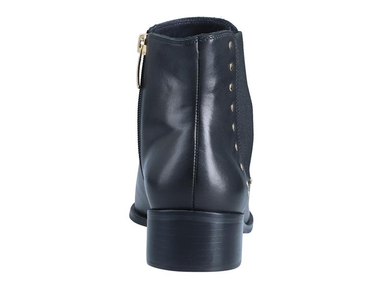 Ripley - BOTINES MUJER GACEL CUERO NEGRO BRITT J810I19