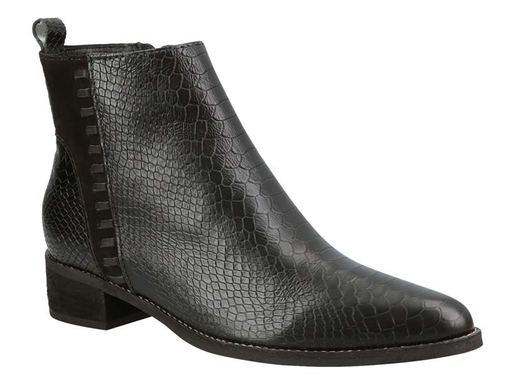 BOTINES MUJER GACEL CUERO NEGRO CARRIE