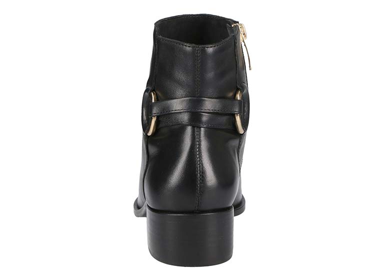 Ripley - BOTINES MUJER GACEL CUERO NEGRO BRITT 655733