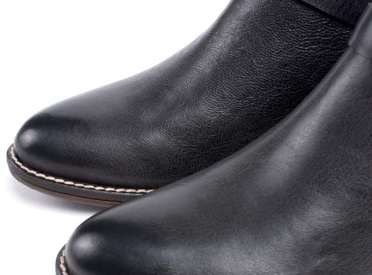 BOTINES MUJER GACEL CUERO NEGRO GINA 657427
