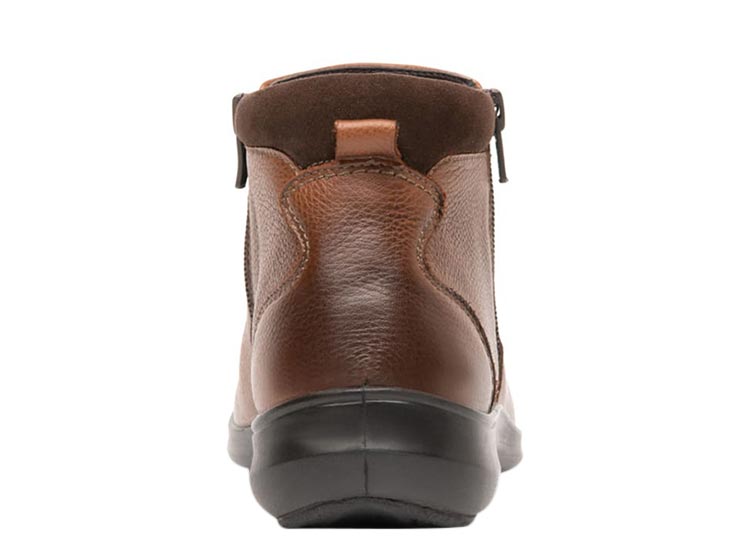 BOTINES MUJER FLEXI CUERO CAFE 25913 - 5