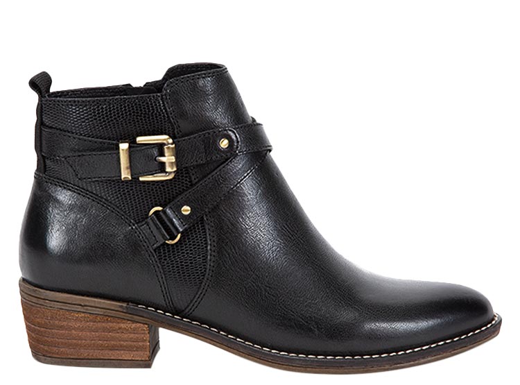 BOTINES MUJER GACEL NEGRO GINA 657868