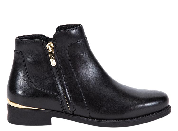 BOTINES MUJER GACEL CUERO NEGRO HORTENCIA 657856
