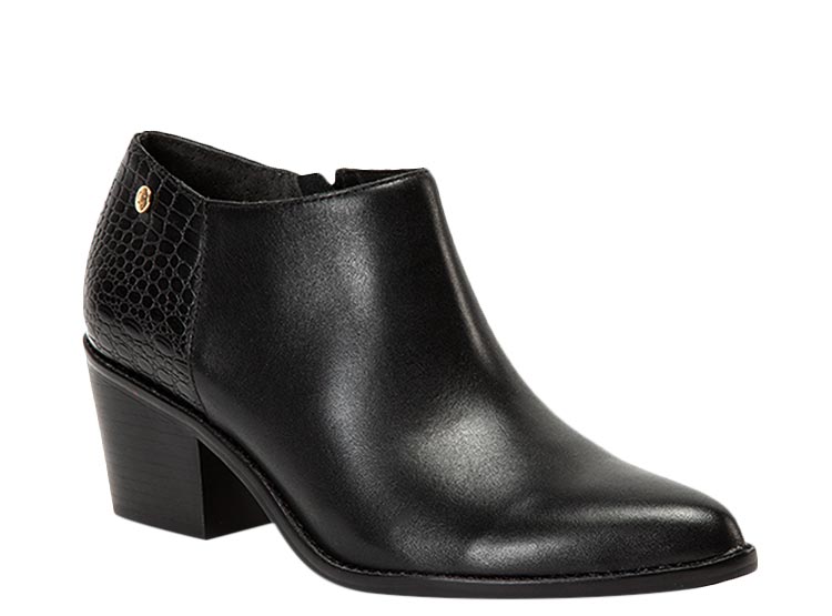 BOTINES MUJER GACEL CUERO NEGRO ARIZONA 657946