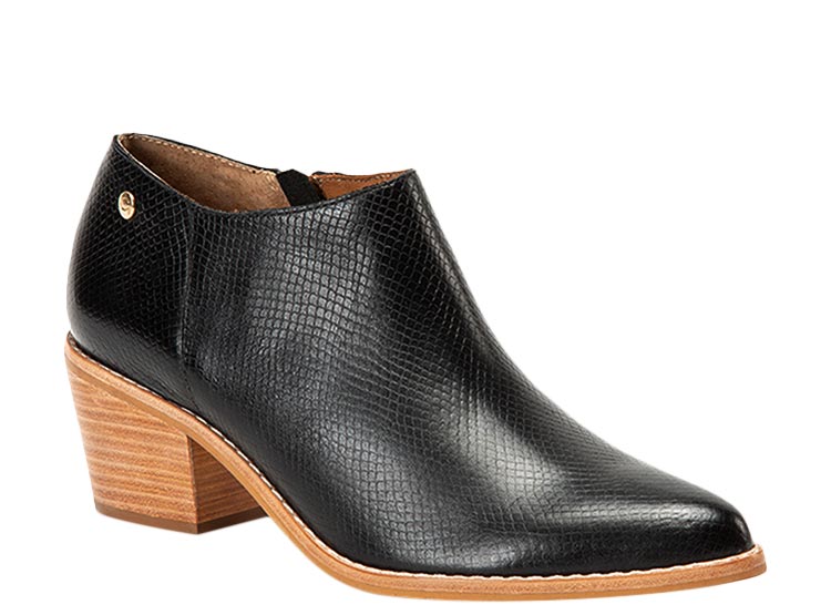 BOTINES MUJER GACEL CUERO NEGRO ARIZONA 657944