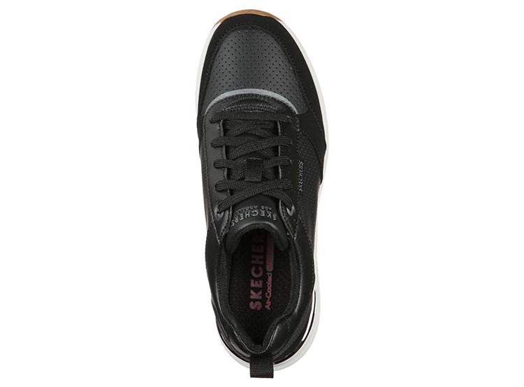 ZAPATILLAS MUJER SKECHERS NEGRO BILLION - 4