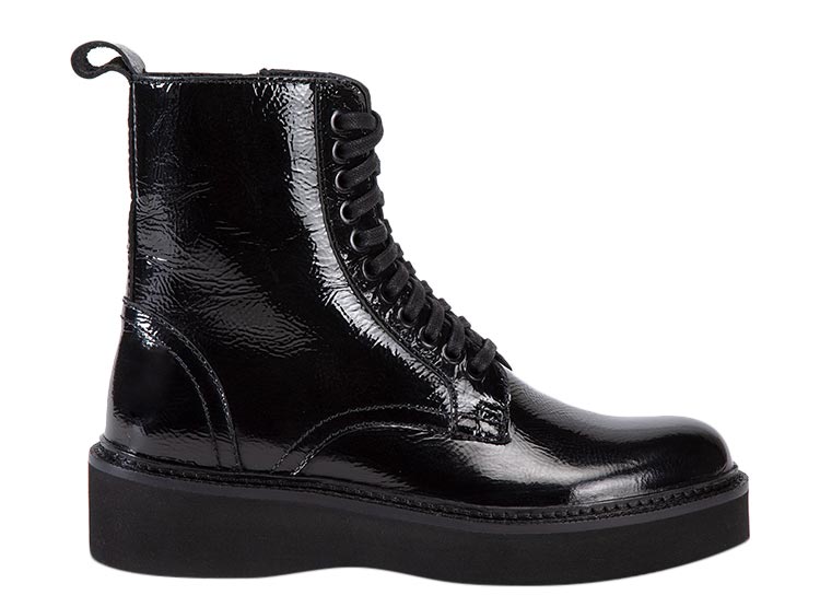BOTINES MUJER GACEL CUERO NEGRO SADIE