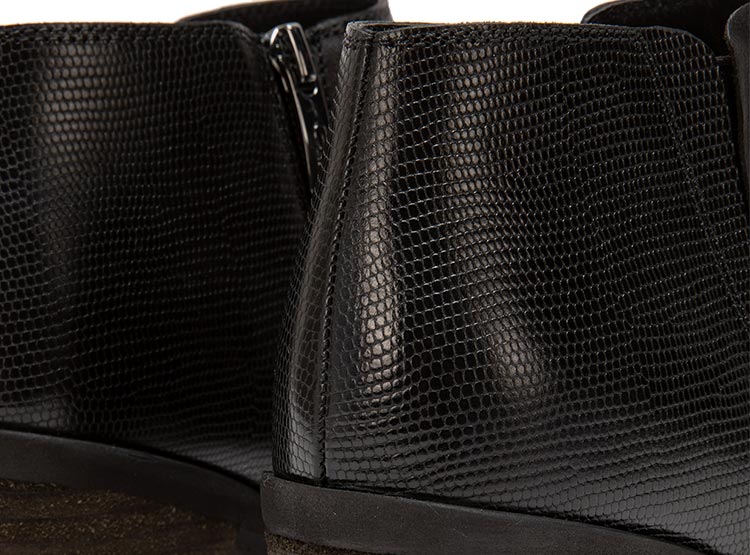 Ripley - BOTINES MUJER GACEL CUERO NEGRO PIERA