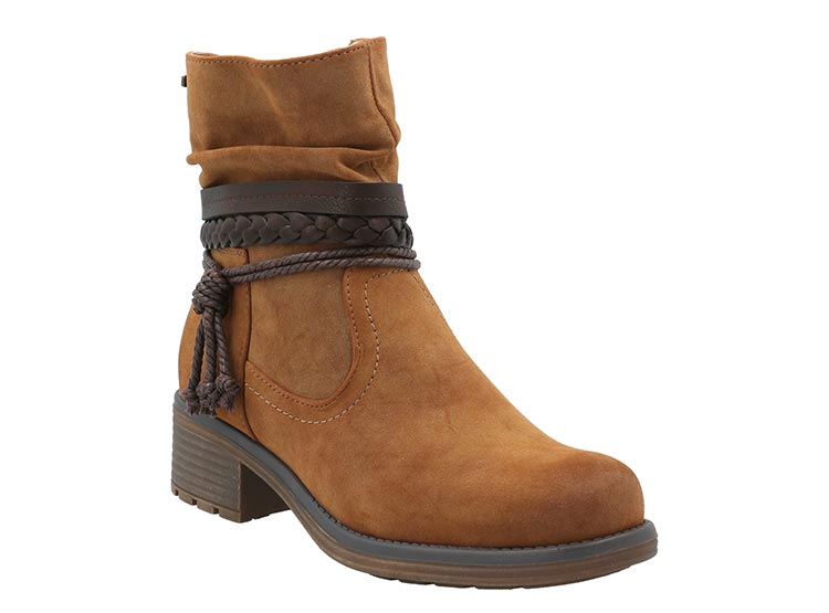 BOTINES MUJER AZALEIA COGNAC FIRULAIS - 2