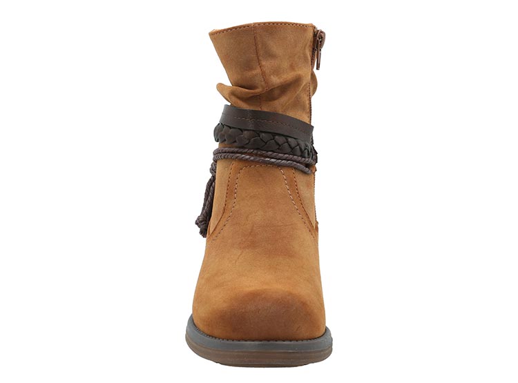 BOTINES MUJER AZALEIA COGNAC FIRULAIS - 3