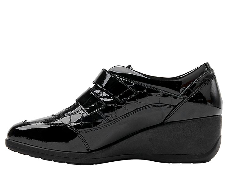 ZAPATOS CUERO MUJER 16 HRS NEGRO K017 - 4