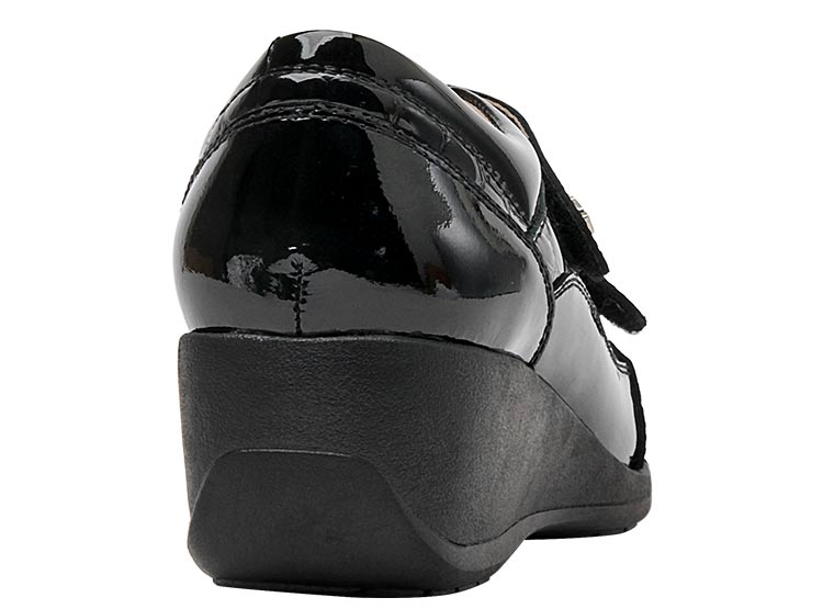 ZAPATOS CUERO MUJER 16 HRS NEGRO K017 - 5