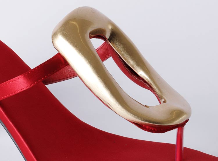 SANDALIAS MUJER JEFFREY CAMPBELL ROJO JC-1131-3-3 - 6