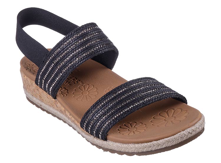 SANDALIAS MUJER SKECHERS NEGRO BREEZIE - 1