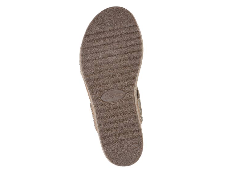 SANDALIAS MUJER SKECHERS BEIGE BREEZIE - 5