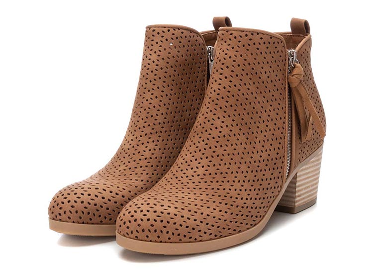 Bottes Refresh En Cuir Bleu Marine Pour Femme - Pointure 40/7 - état D'occasion