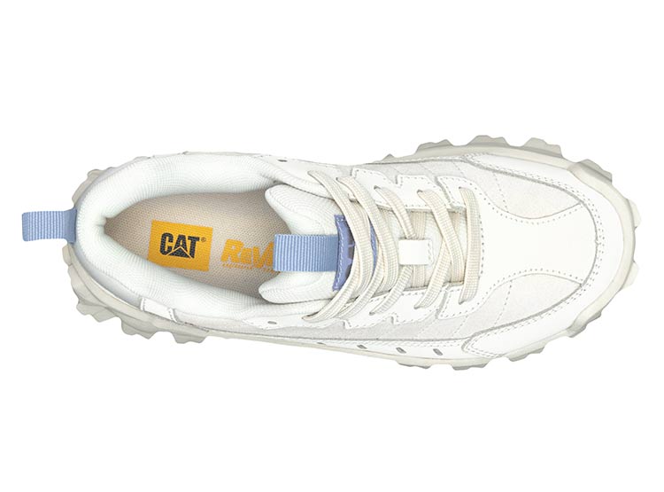 ZAPATILLAS MUJER CATERPILLAR URBANO BLANCO INTRUDER LITE CUERO - 3