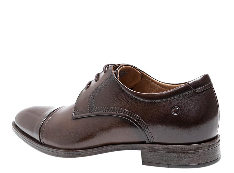 ZAPATOS CUERO HOMBRE DEMOCRATA CHOCOLATE MADISON HI-SOFT - 3