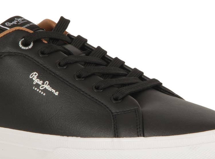 ZAPATILLAS HOMBRE PEPE JEANS NEGRO KENTON COURT - 5