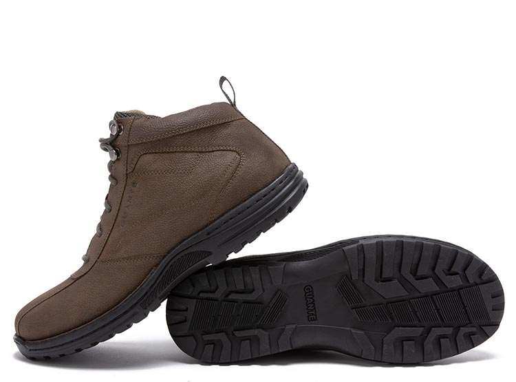 BOTINES CUERO HOMBRE GUANTE GRIS DORTMUND - 5