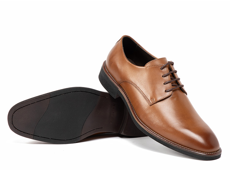 ZAPATOS CUERO HOMBRE GUANTE CAMEL BERLIN - 5