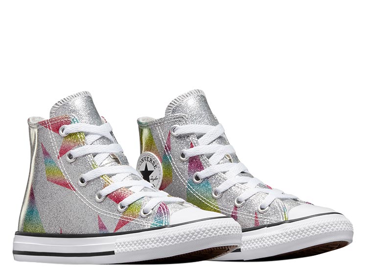 ZAPATILLAS NIÑA CONVERSE URBANAS PLATEADO CHUCK TAYLOR ALL STAR - 2
