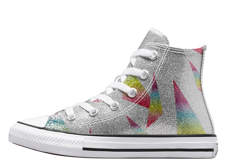 ZAPATILLAS NIÑA CONVERSE URBANAS PLATEADO CHUCK TAYLOR ALL STAR - 3