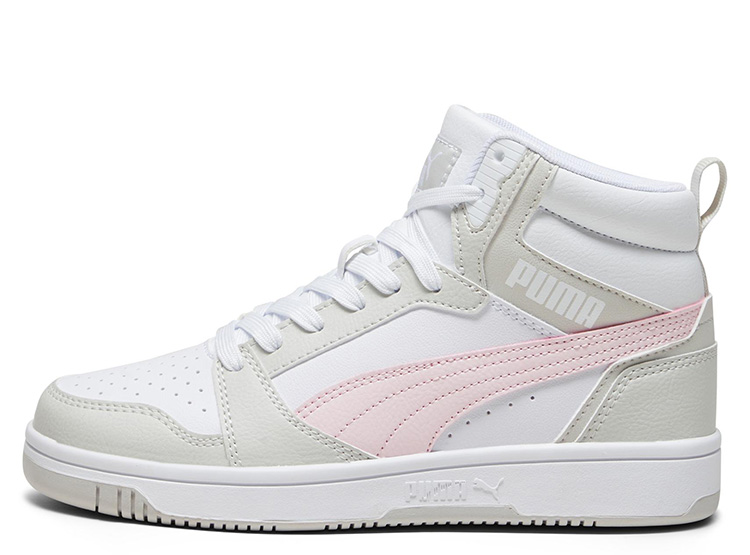 ZAPATILLAS UNISEX PUMA CASUAL MULTICOLOR REBOUND V6 MID JR INFANTIL
